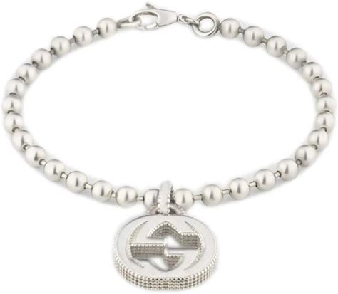 bracciale gucci argento con pietre|Bracciali Argento .